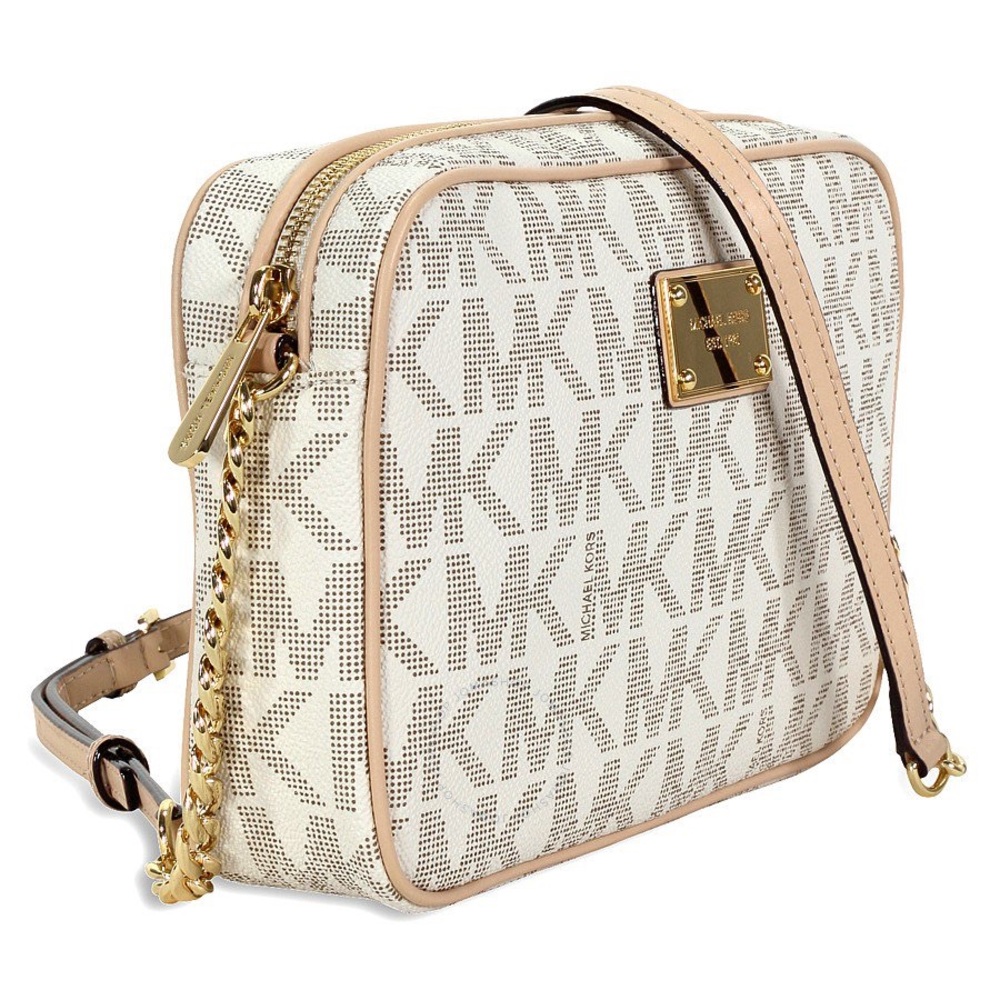 Michael Kors Large Jet Set Vanilla Crossbody